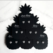 Load image into Gallery viewer, Checkered Heart Earrings
